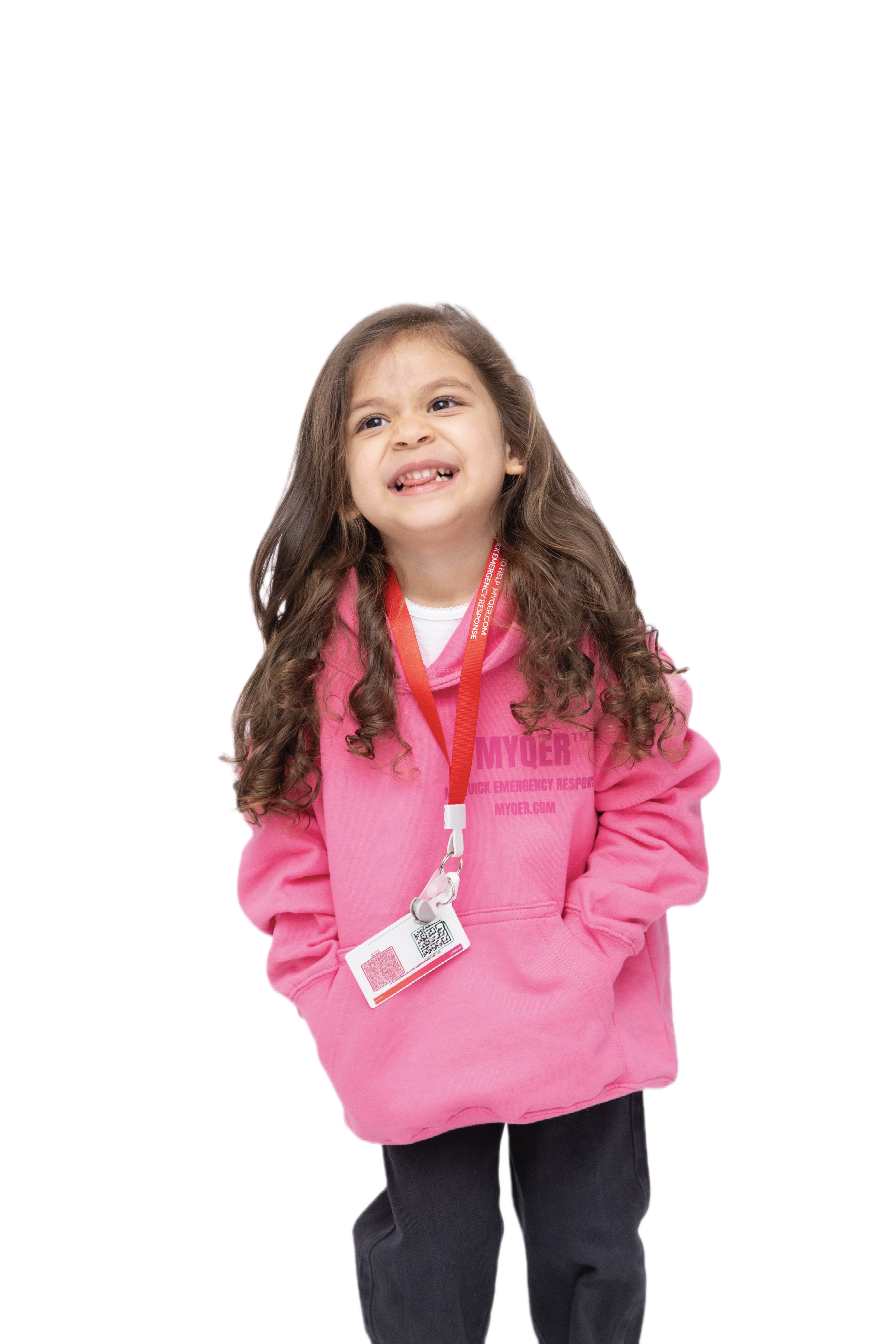 Gia, the child whose experience led to MYQER EDU being built